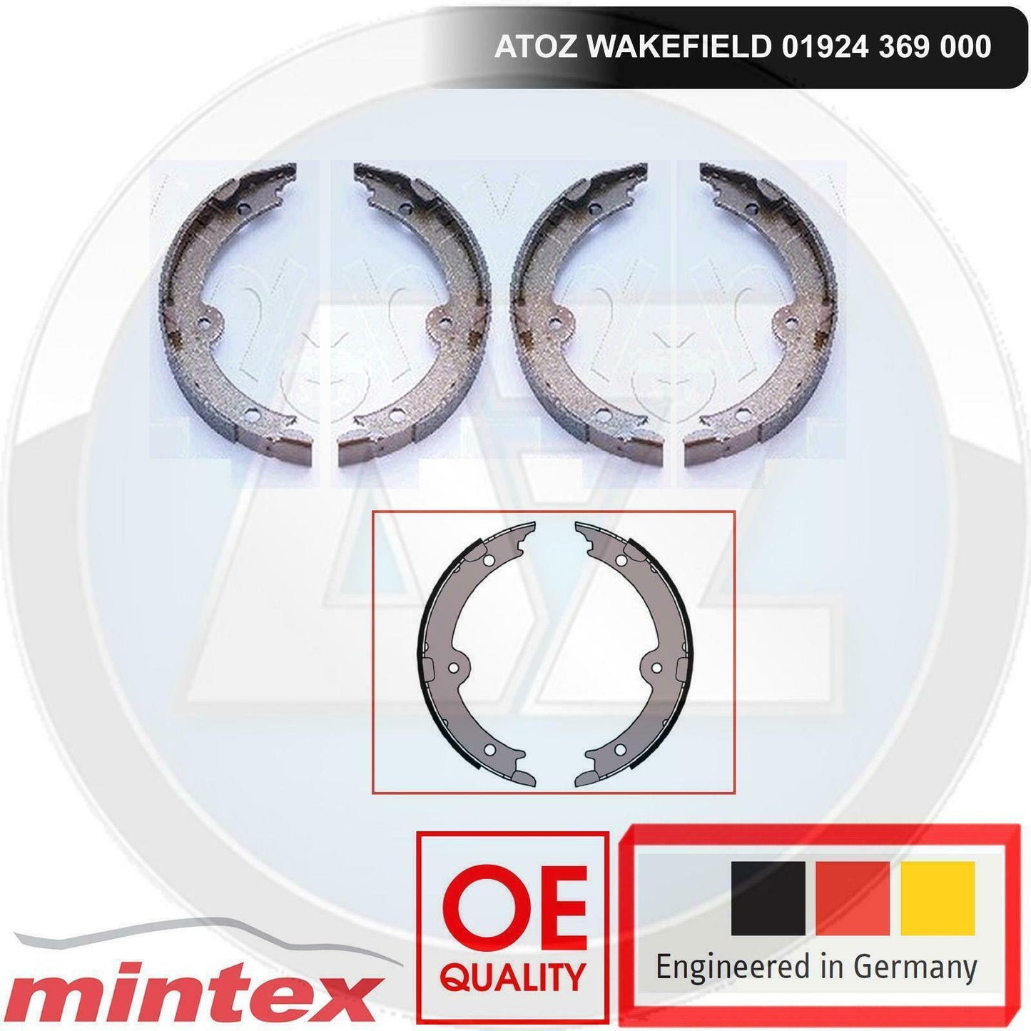 FOR LEXUS GS300 IS300 IS220d IS200d REAR HAND BRAKE HANDBRAKE SHOES SHOE SET