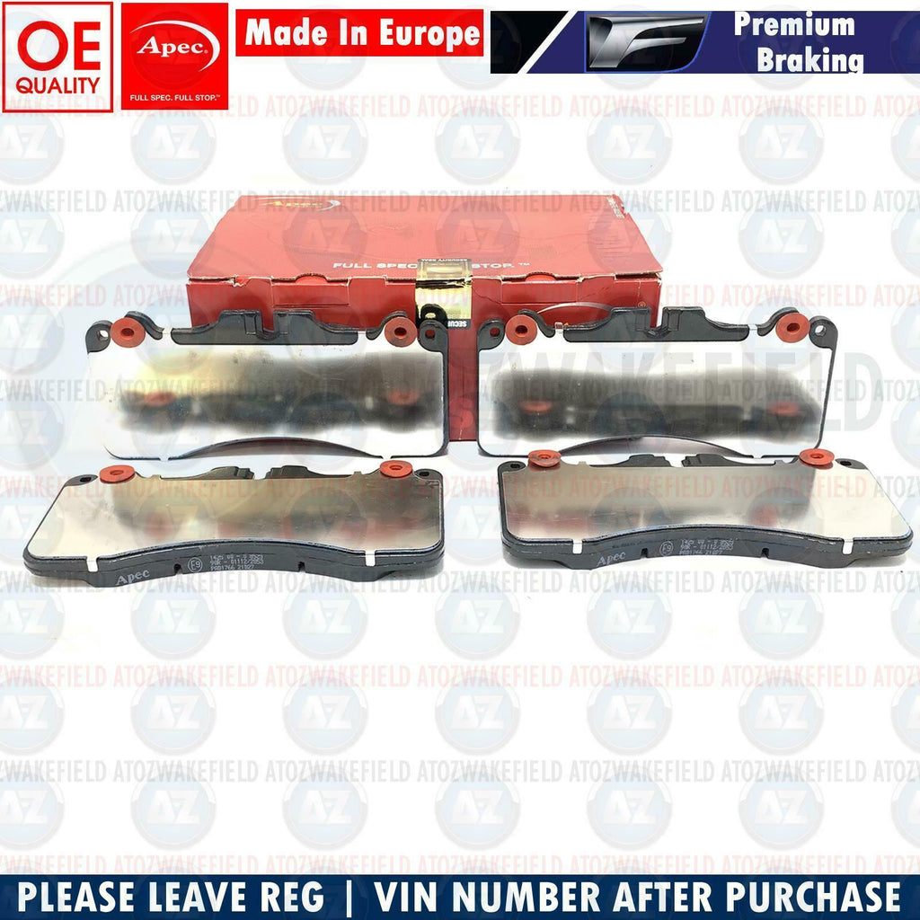 FOR LEXUS GSF RCF 5.0 LS460 FRONT PREMIUM QUALITY APEC BRAKE PADS 044650W190