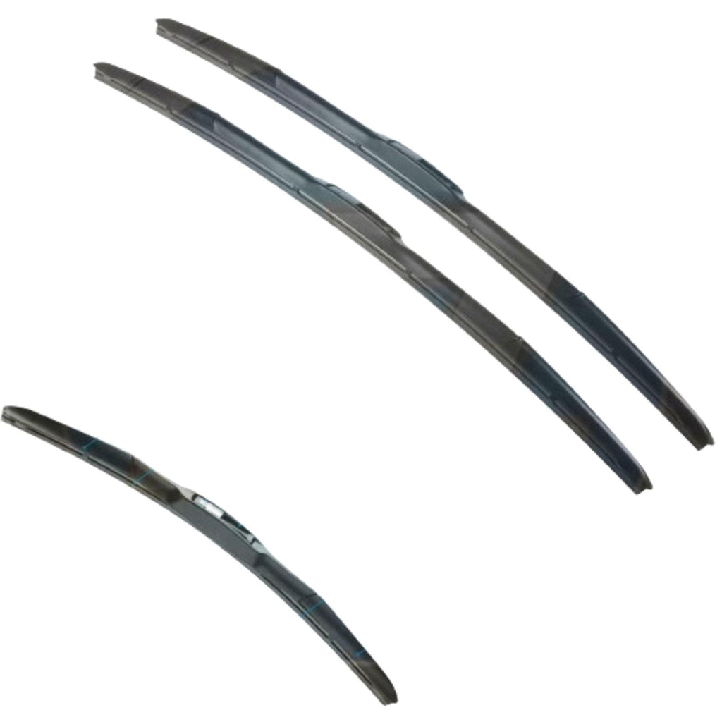FOR LEXUS IS IS220D IS250 FRONT WIPERS LEFT RIGHT BLADES DENSO HYBRID QUALITY