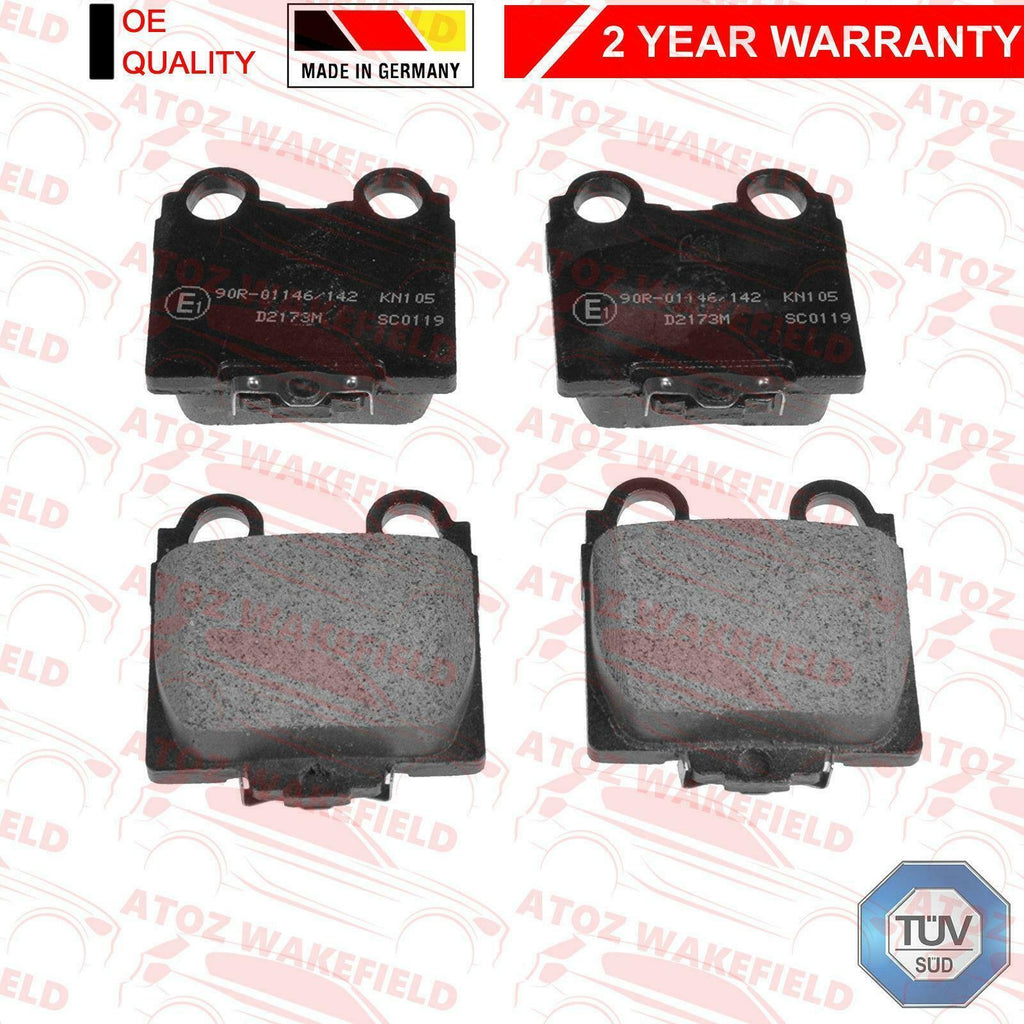 FOR LEXUS IS200 IS300 MK1 REAR PLATINUM BRAKE PADS SET GXE10 JCE10