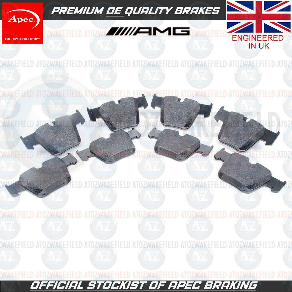 FOR MERCEDES BENZ S63 CL63 CL65 AMG W220 W221 C216 FRONT APEC BRAKE PADS SET x8