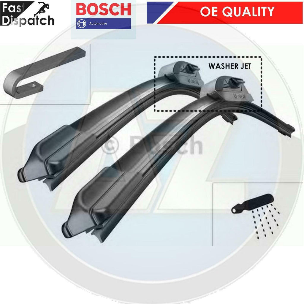 FOR MERCEDES VITO V CLASS W638 97-03 WIPER BLADES FRONT WITH WASHER JETS & REAR