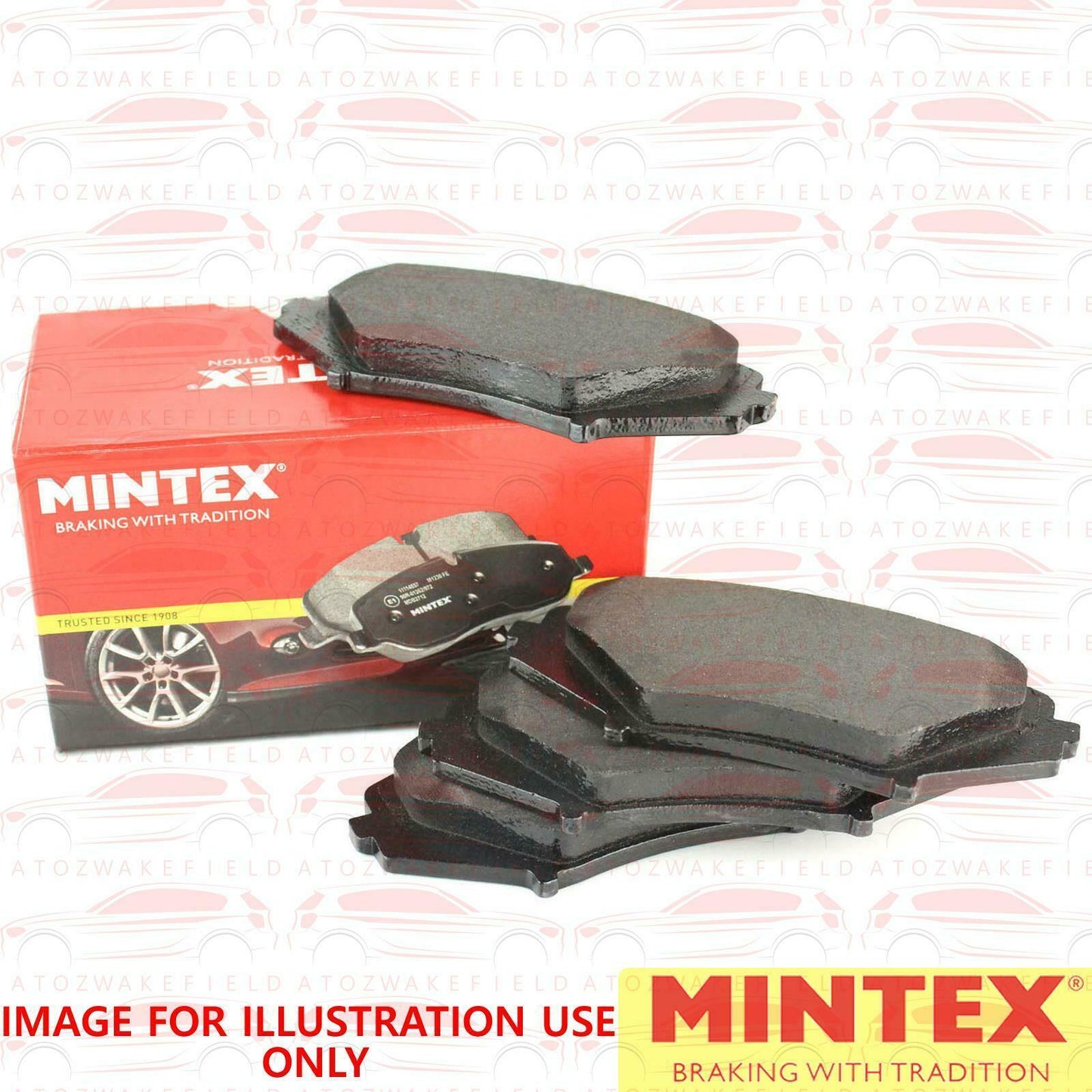 FOR MINI COOPER S R56 FRONT PREMIUM MINTEX BRAKE PADS SET 2010-2013