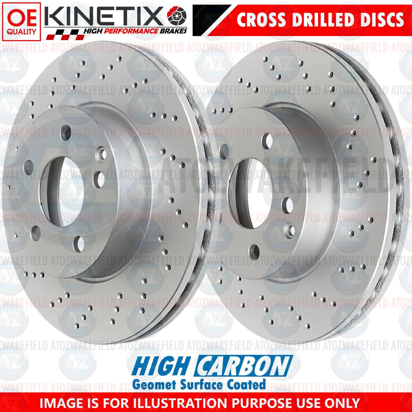 FOR BMW 218d 218i F44 F45 F46 M SPORT DRILLED FRONT REAR BRAKE DISCS PADS WIRES