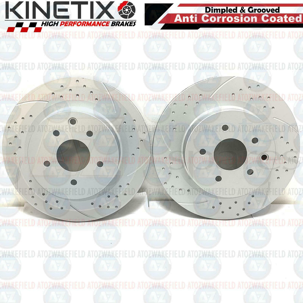 For Nissan 350z 350 z roadster G35 rear grooved brake discs (brembo setup) TX046