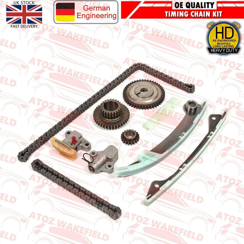 FOR NISSAN QASHQAI XTRAIL TIDA CUBE VERSA SERENA NV200 PETROL TIMING CHAIN KIT