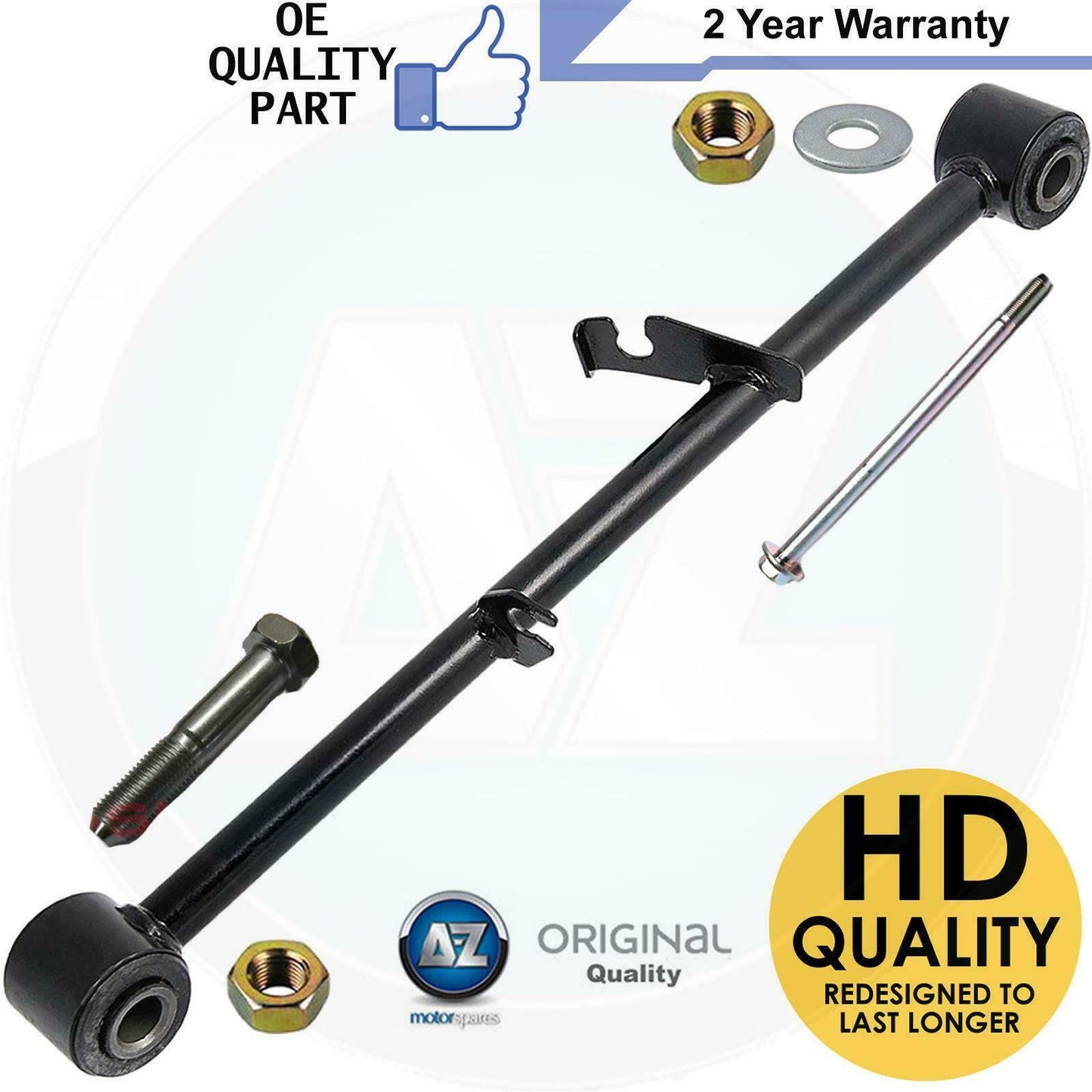 FOR NISSAN X-TRAIL T30 LATERAL REAR RIGHT SUSPENSION CONTROL ARM ROD NUTS BOLTS