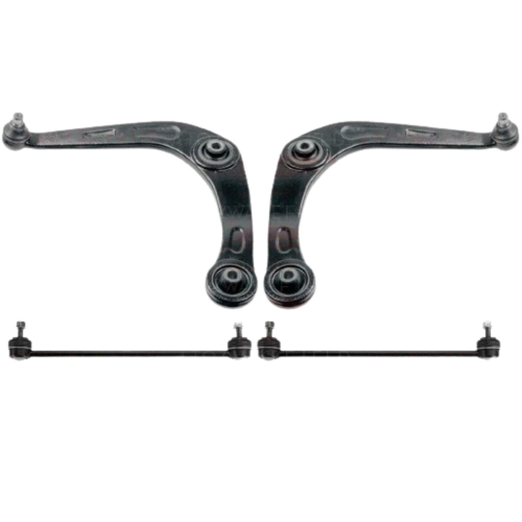 FOR PEUGEOT 206 FRONT LOWER SUSPENSION WISHBONE CONTROL ARMS DROP LINKS KIT 98-