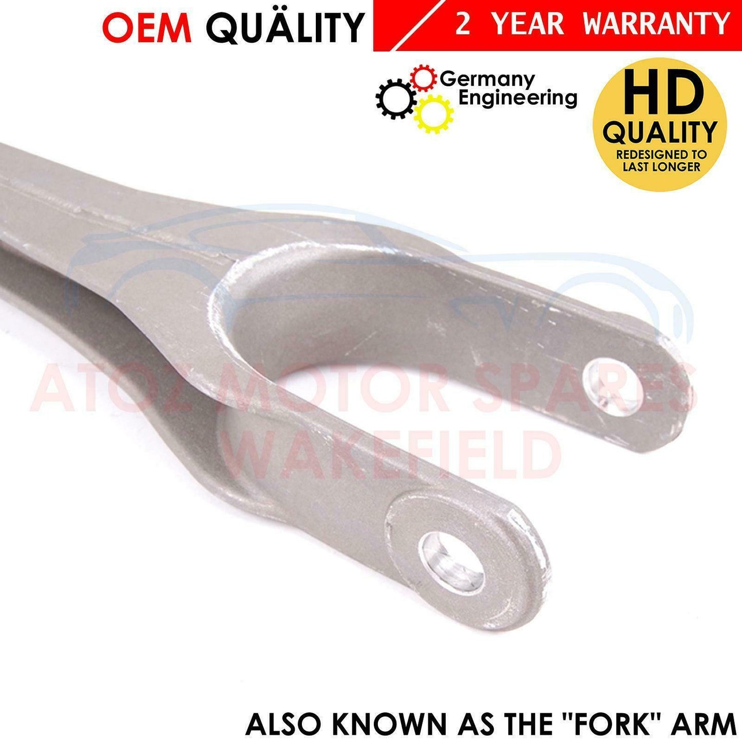 FOR PORSCHE 911 CARRERA 4 FRONT LOWER WISHBONE TRACK CONTROL TUNING FORK ARM