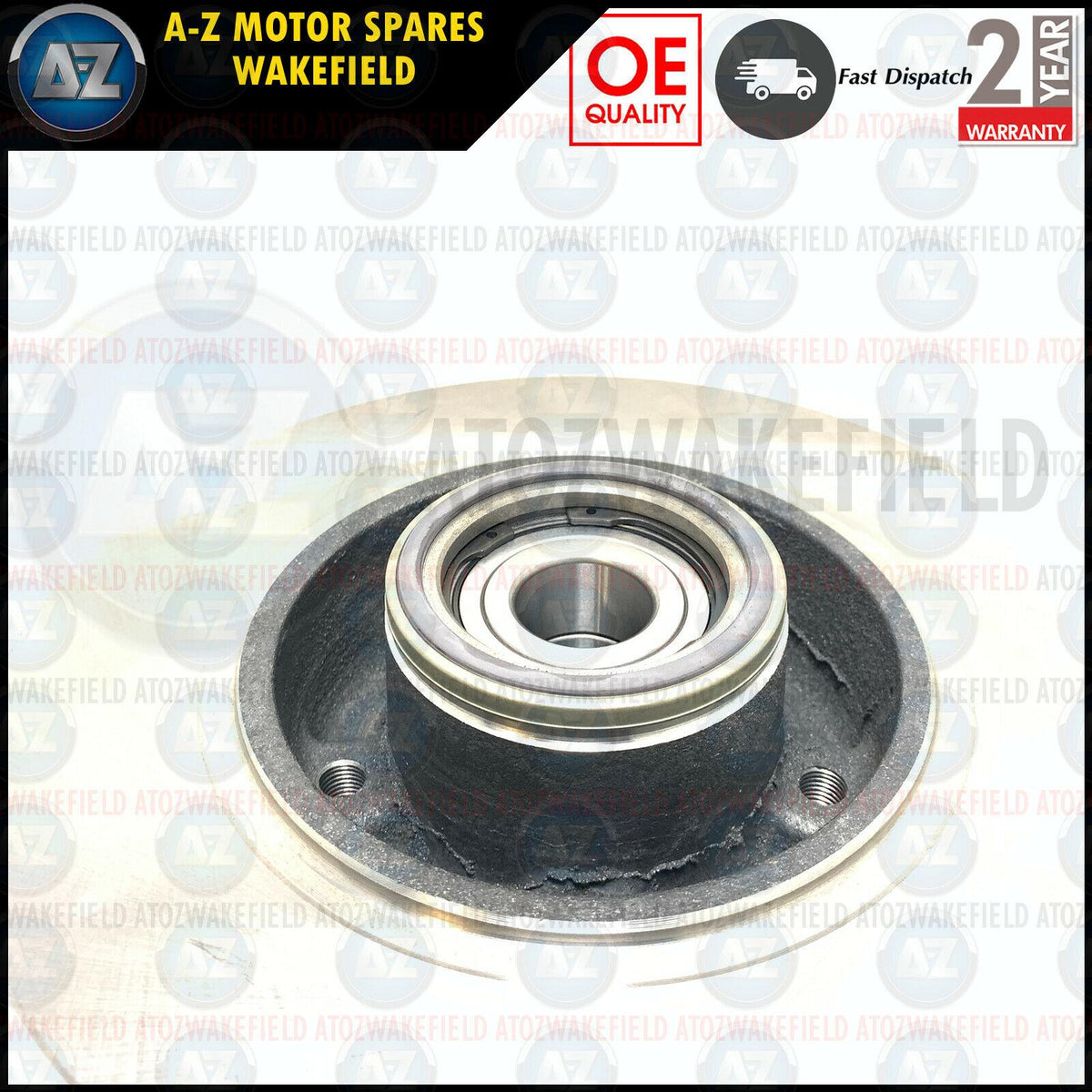 FOR RENAULT CLIO MEGANE SCENIC REAR PLATINUM BRAKE DISCS PAIR ABS BEARING 260mm