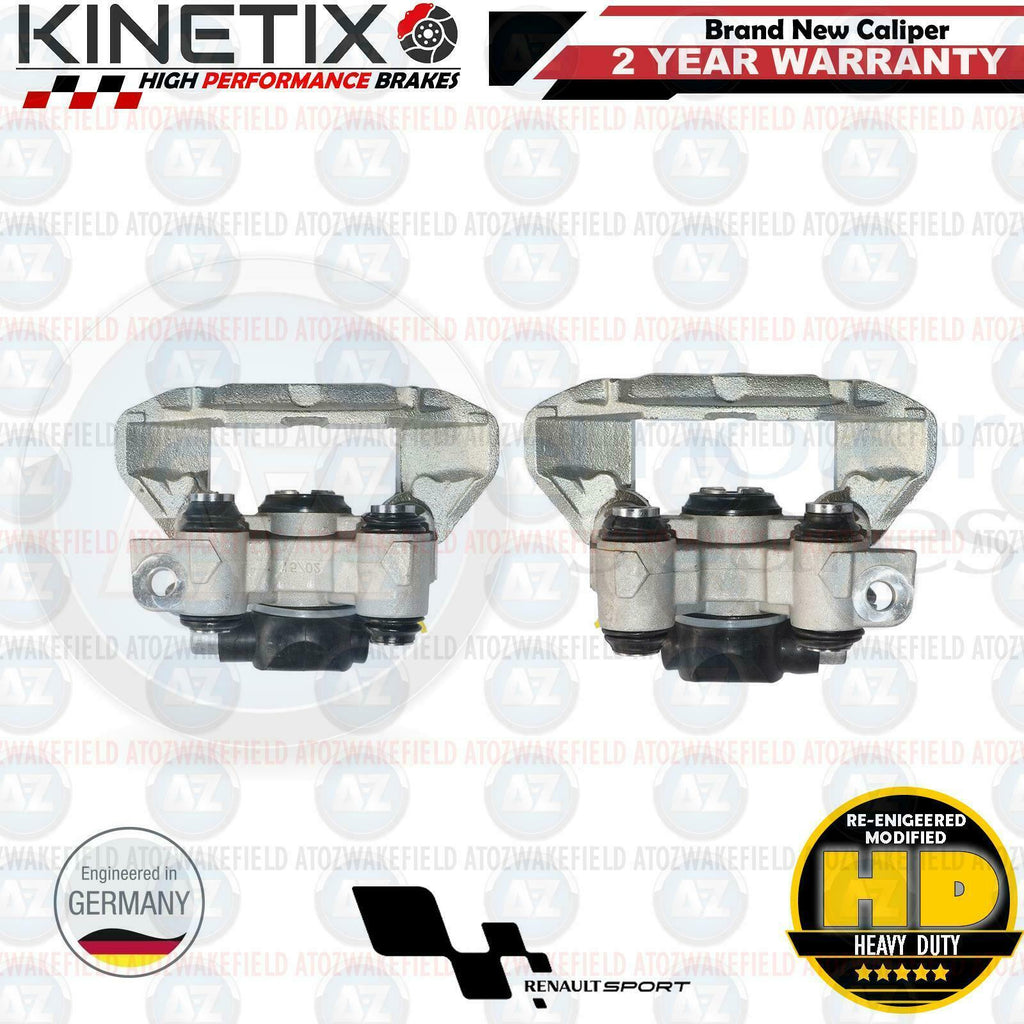 FOR RENAULT CLIO SPORT 172 182 CUP REAR LEFT RIGHT BRAKE CALIPERS PAIR BRAND NEW