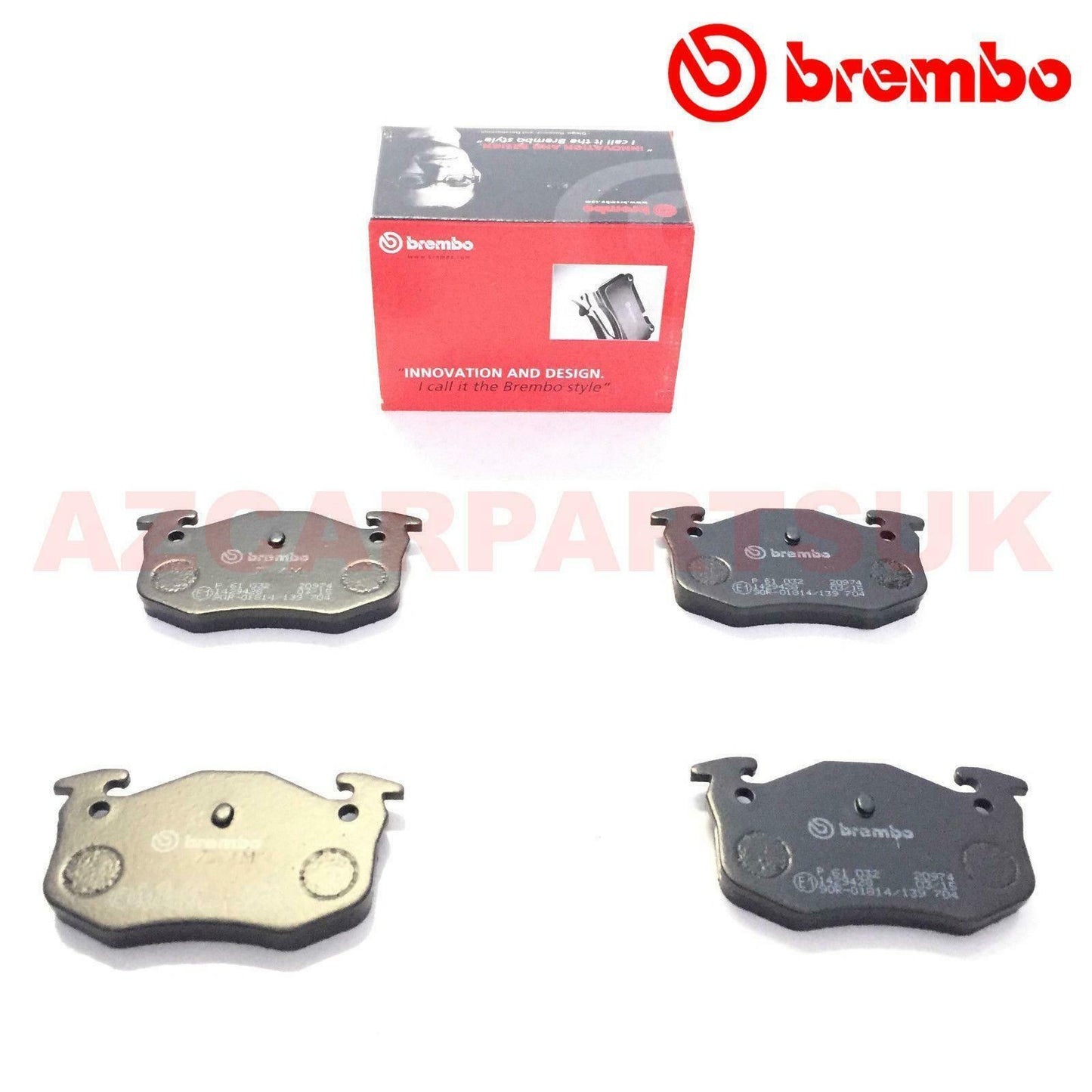FOR RENAULT CLIO SPORT 172 182 FRONT REAR BREMBO BRAKE DISCS PADS ABS RING KIT