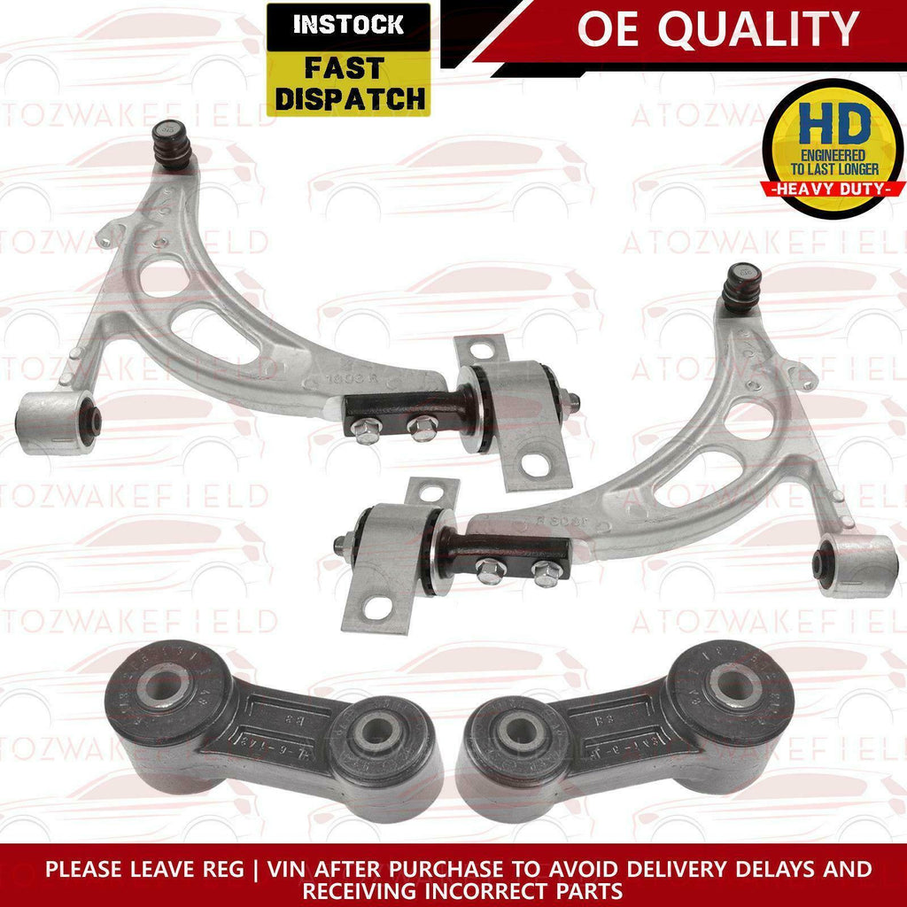 FOR SUBARU IMPREZA WRX RA STI GD LOWER SUSPENSION WISHBONE CONTROL ARMS LINKS