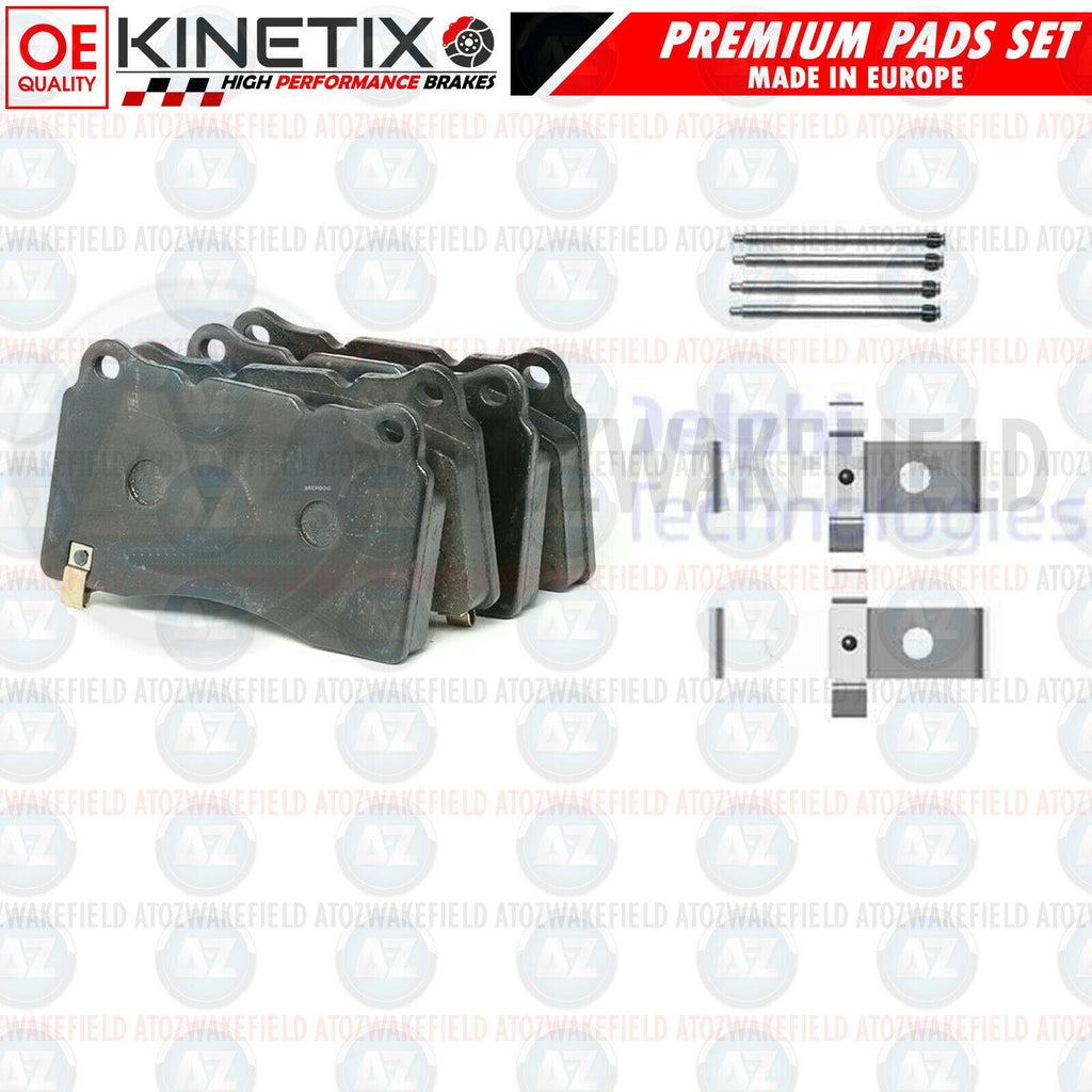 FOR TESLA MODEL S 5YS MODEL X 5YJX OEM QUALITY FRONT BRAKE PADS & FITTING KIT