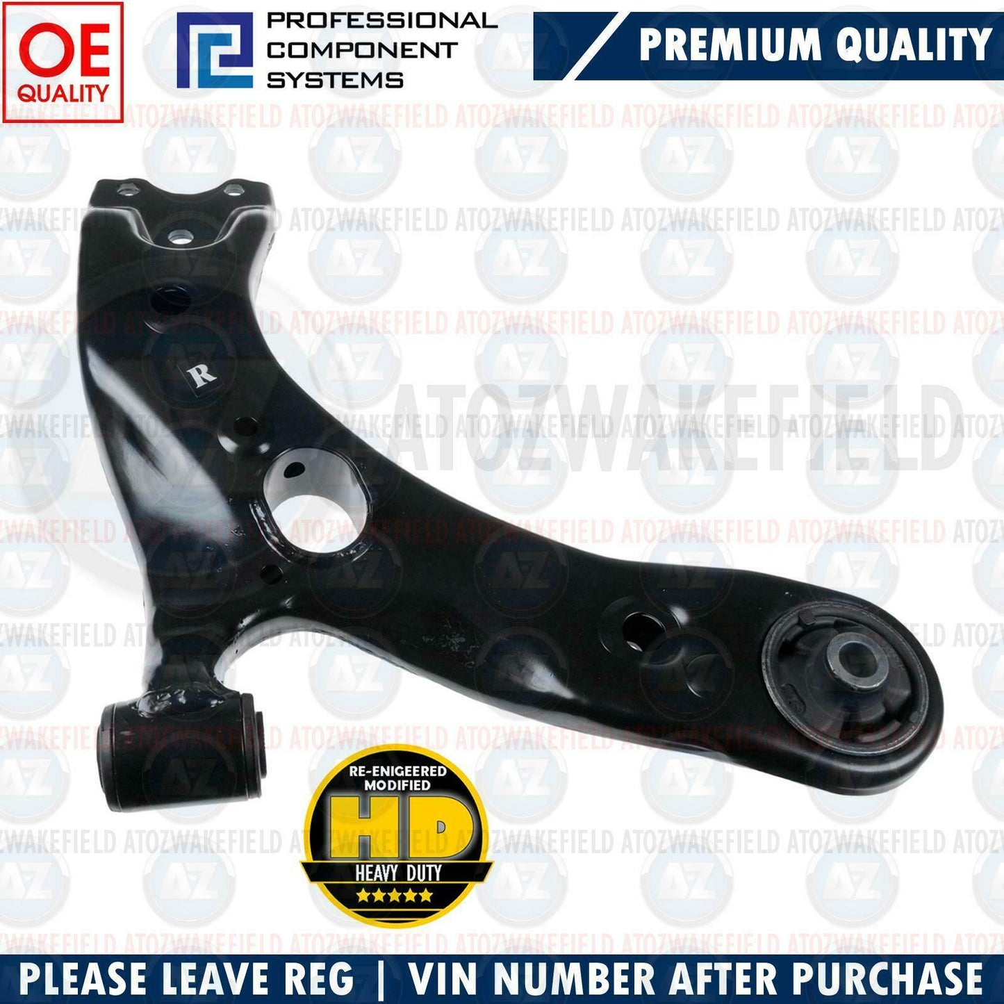 FOR TOYOTA AVENSIS FRONT LOWER RIGHT RH SUSPENSION WISHBONE ARM BALL JOINT