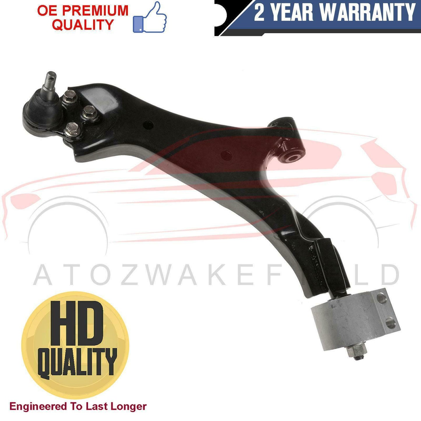 FOR VAUXHALL ANTARA CHEVROLET CAPTIVA FRONT AXLE LEFT SUSPENSION WISHBONE ARM