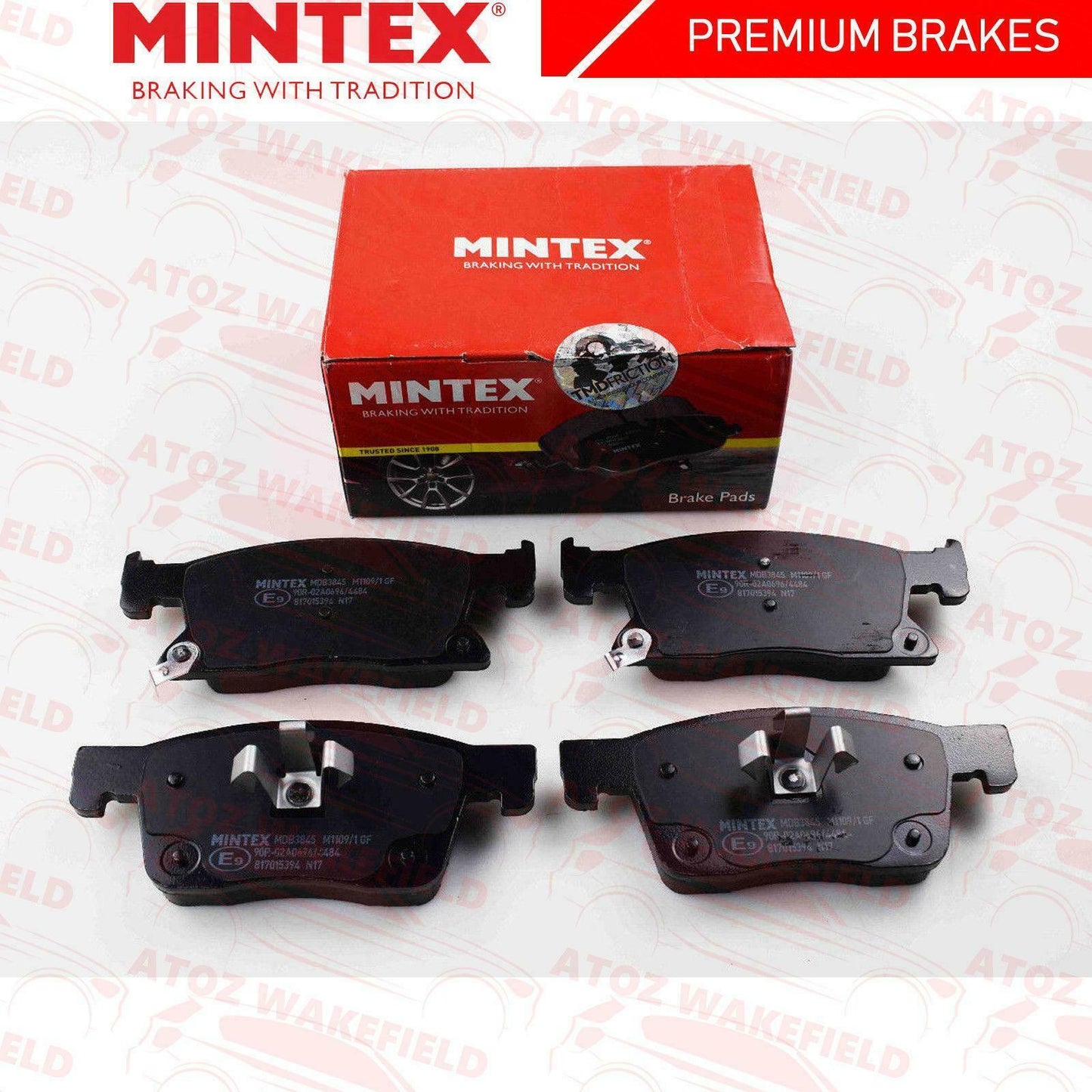 FOR VAUXHALL ASTRA K 2015- FRONT PREMIUM MINTEX BRAKE PADS SET BRAND NEW