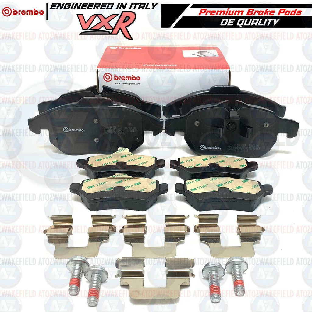 FOR VAUXHALL ASTRA VXR FRONT REAR BREMBO OEM BRAKE PADS SET FR RR