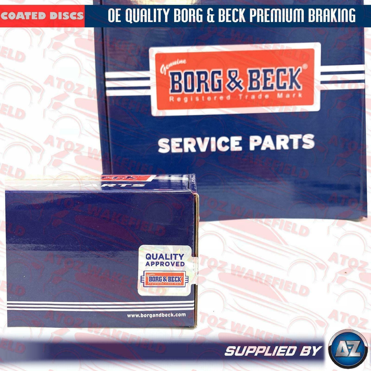FOR VAUXHALL INSIGNIA 1.4 1.8 2.0 REAR SOLID 292mm BORG & BECK BRAKE DISCS PADS