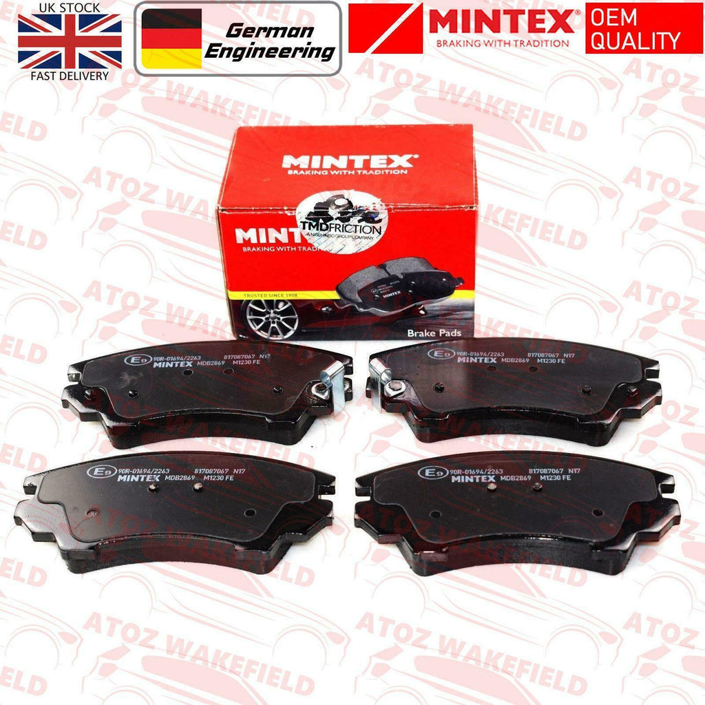 FOR VAUXHALL OPEL ASTRA J FRONT PREMIUM MINTEX BRAKE PADS SET BRAND NEW (321mm)