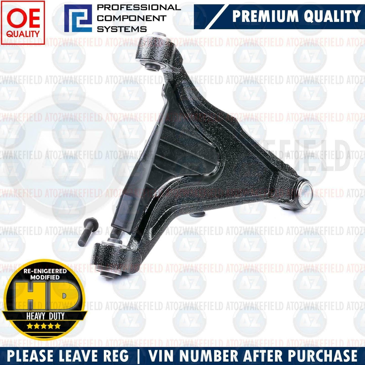 FIT VOLVO 850 S70 V70 C70 FRONT LOWER LEFT SUSPENSION WISHBONE CONTROL ARM LH