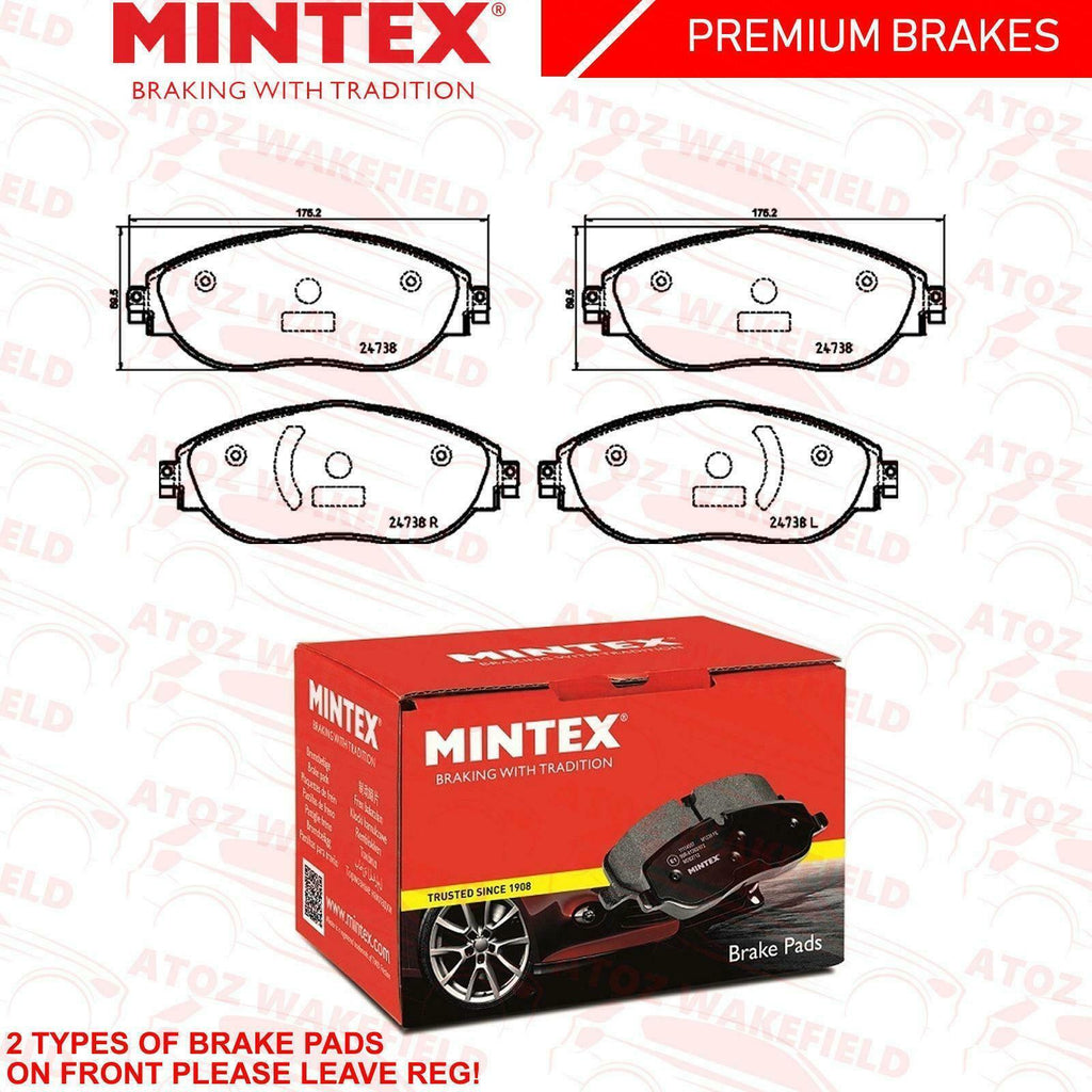 FOR VW ARTEON TIGUAN FRONT PREMIUM QUALITY MINTEX BRAKE PADS SET (TRW BRAKES)