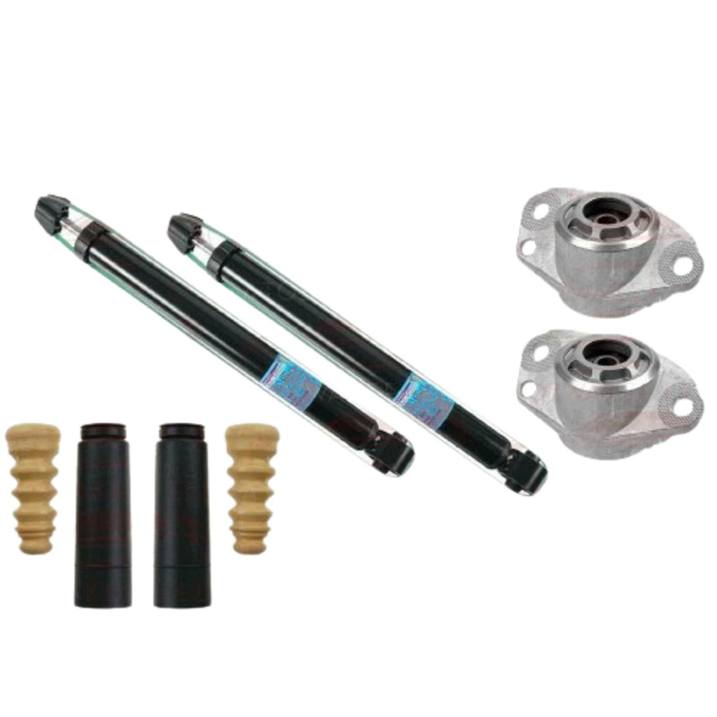 FOR VW BORA BEETLE GOLF REAR SHOCK ABSORBERS MOUNTS BUMP STOP DUST COVER KIT