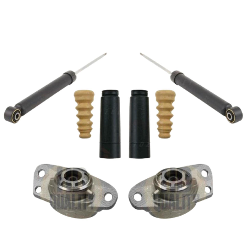 FOR VW GOLF 1.4 1.6 1.9 2.0 MK5 REAR SHOCKERS SHOCKS ABSORBERS MOUNTS BUMP STOPS