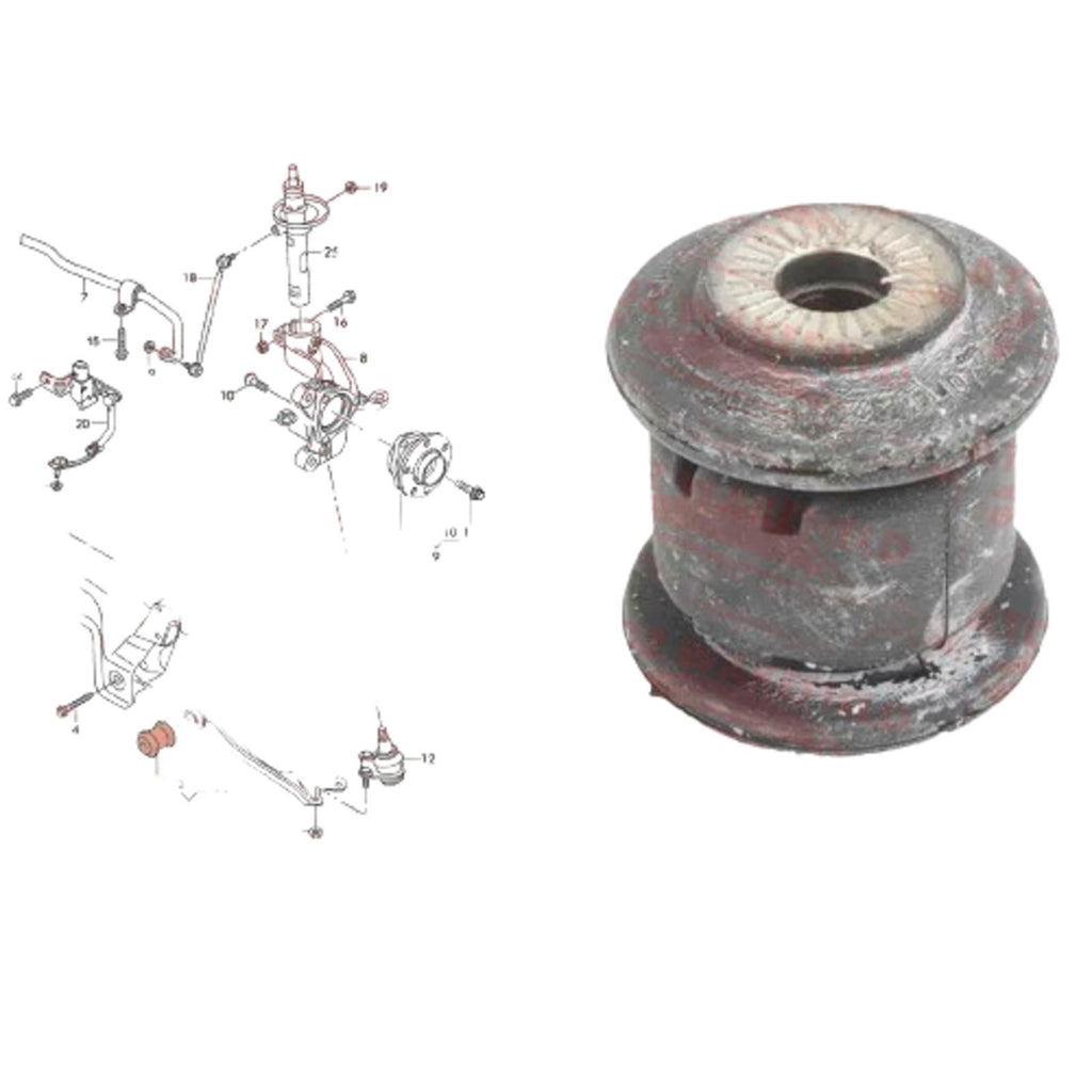 FOR SEAT LEON ALHAMBRA ALTEA FRONT LOWER SUSPENSION WISHBONE CONTROL ARM BUSHES