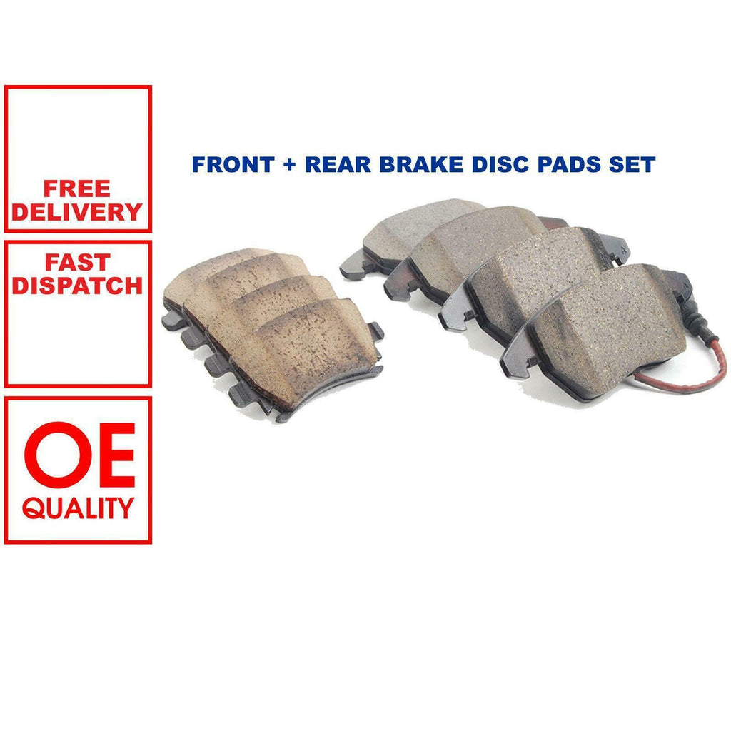 FOR VW PASSAT 2005-2011 1.6 1.8 1.9 TDi 2.0 TDi FRONT & REAR BRAKE DISC PADS SET