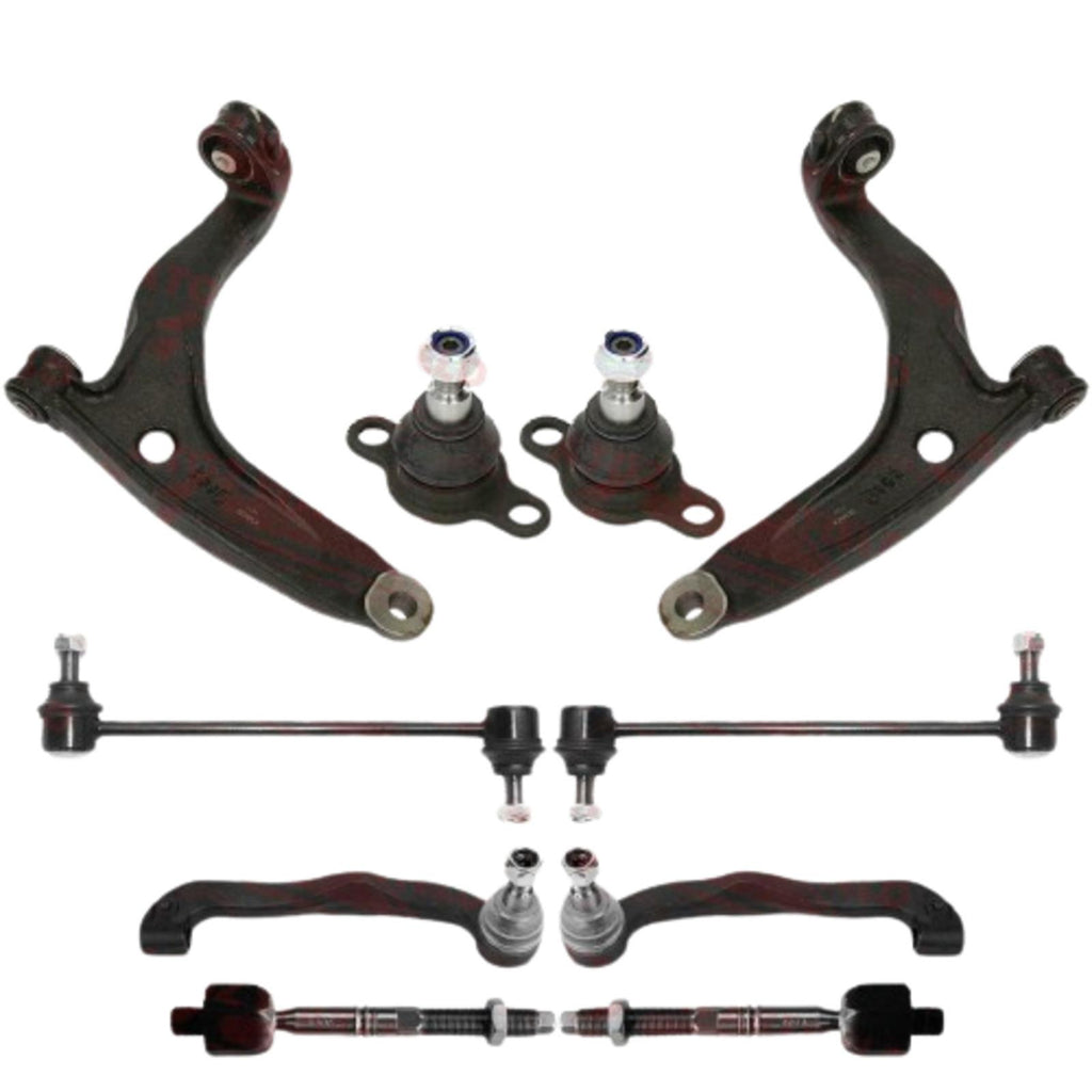FOR VW T5 TRANSPORTER FRONT LOWER SUSPENSION WISHBONE CONTROL ARMS LINKS KIT SET