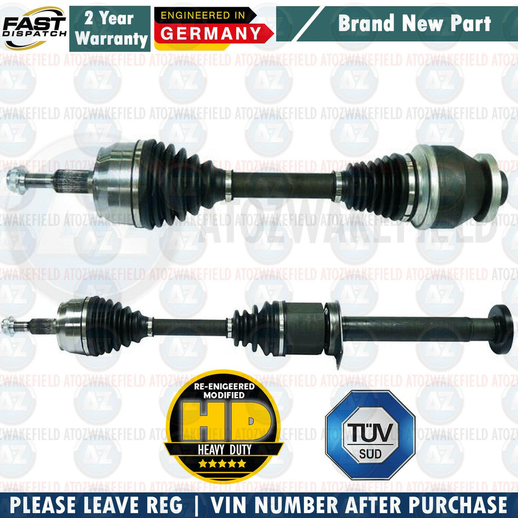 FOR VW TRANSPORTER MULTIVAN CARAVELLE T5 FRONT LEFT RIGHT DRIVESHAFTS PAIR NEW
