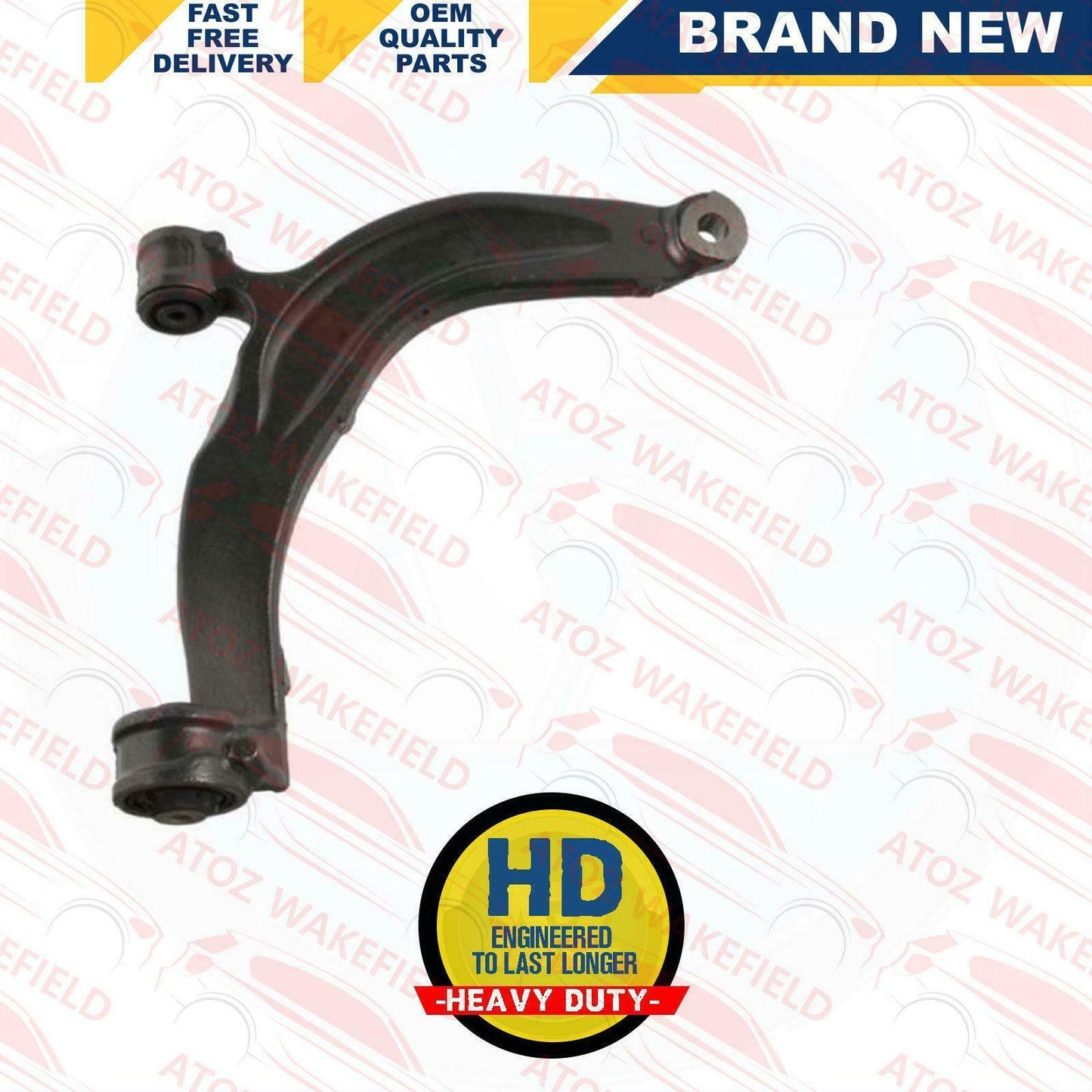 FOR VW TRANSPORTER T5 2003-2009 FRONT LOWER SUSPENSION WISHBONE CONTROL ARMS X2