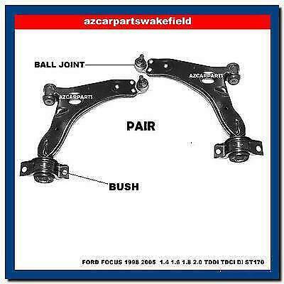 FORD FOCUS 1.4 1.6 1.8 2.0 MK1 1998-2005 FRONT LOWER SUSPENSION WISHBONE ARMS