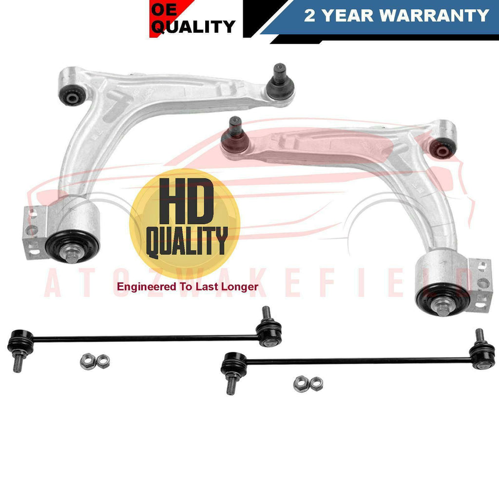 FRONT LEFT RIGHT SUSPENSION WISHBONE CONTROL ARMS HD STABILISER DROP LINKS KIT