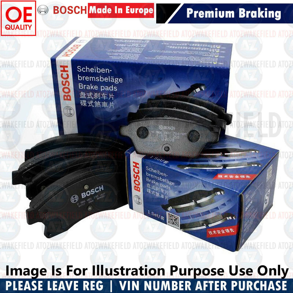 FRONT REAR BOSCH BRAKE PADS FOR RANGE ROVER EVOQUE FORD GALAXY MONDEO S-MAX