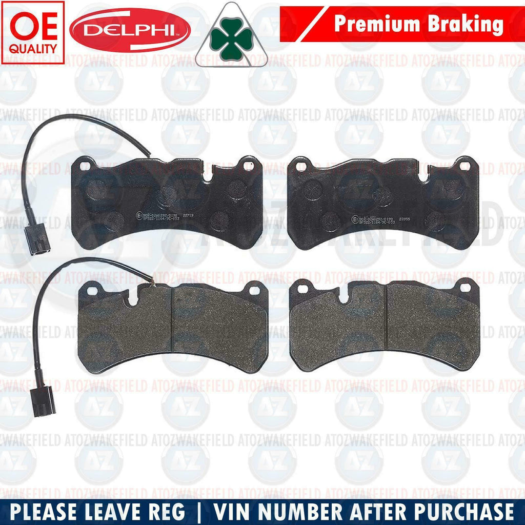 FOR ALFA ROMEO GIULIA QUADRIFOGLIO STELVIO FRONT GENUINE DELPHI BRAKE PADS SET