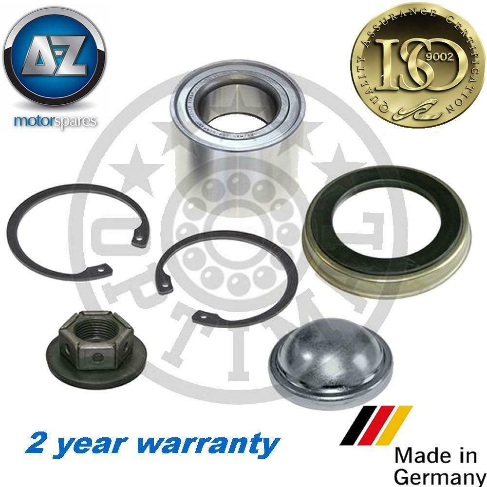 FOR FORD FOCUS FIESTA FUSION MAZDA 2 REAR WHEEL BEARING KIT (ABS SEAL CLIP NUT)