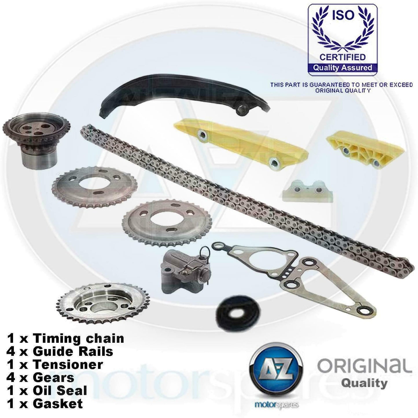 FOR LAND ROVER DEFENDER 2.4 TD4 FORD TRANSIT 2.4 TDCi TDE TIMING CHAIN KIT NEW