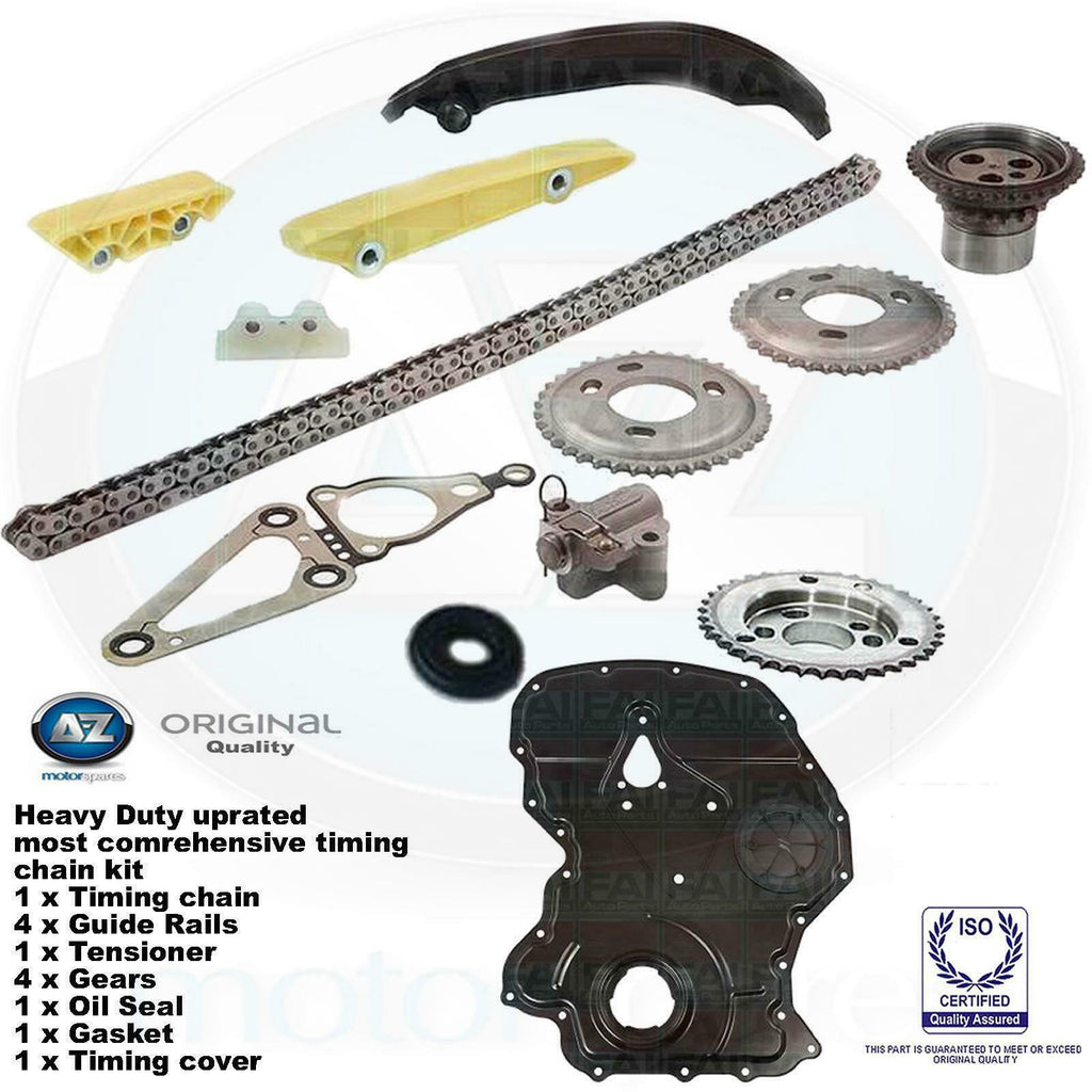 For Ford Transit 2.4 Diesel TDCI TDE 2006- Timing chain kit cover complete new