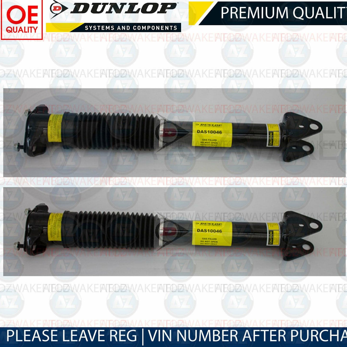 For Mercedes GLE 250 D 4matic W166 350 400 15-18 REAR Shock Absorber
