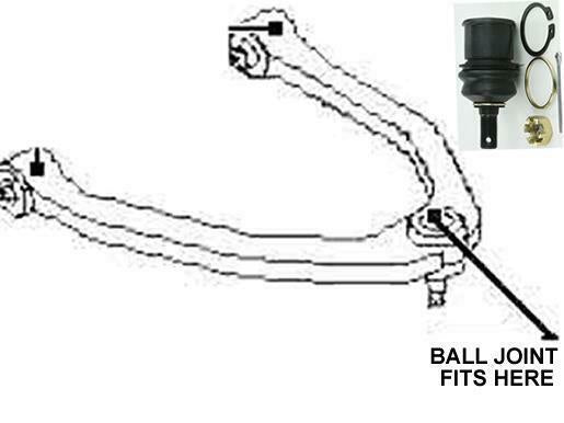 FOR INFINITI G SALOON 35 NISSAN SKYLINE 350Z COUPE UPPER FRONT AXLE BALL JOINT