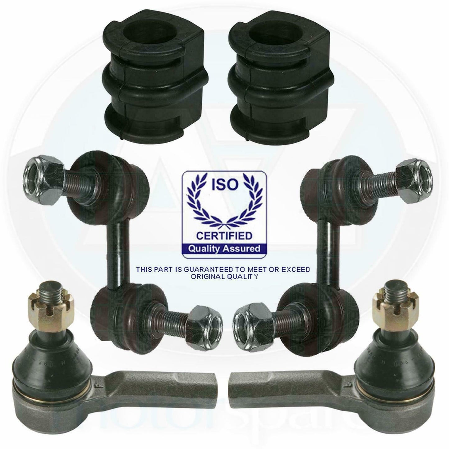 For Nissan X Trail Front Suspension anti roll bar bushes links track rod ends