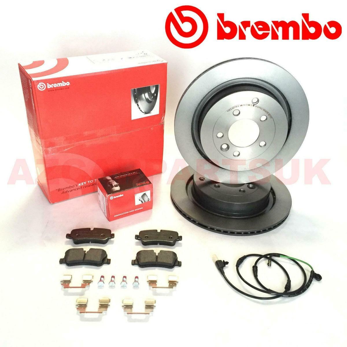 FOR RANGE ROVER SPORT LAND ROVER DISCOVERY BREMBO FRONT REAR BRAKE DISCS PADS
