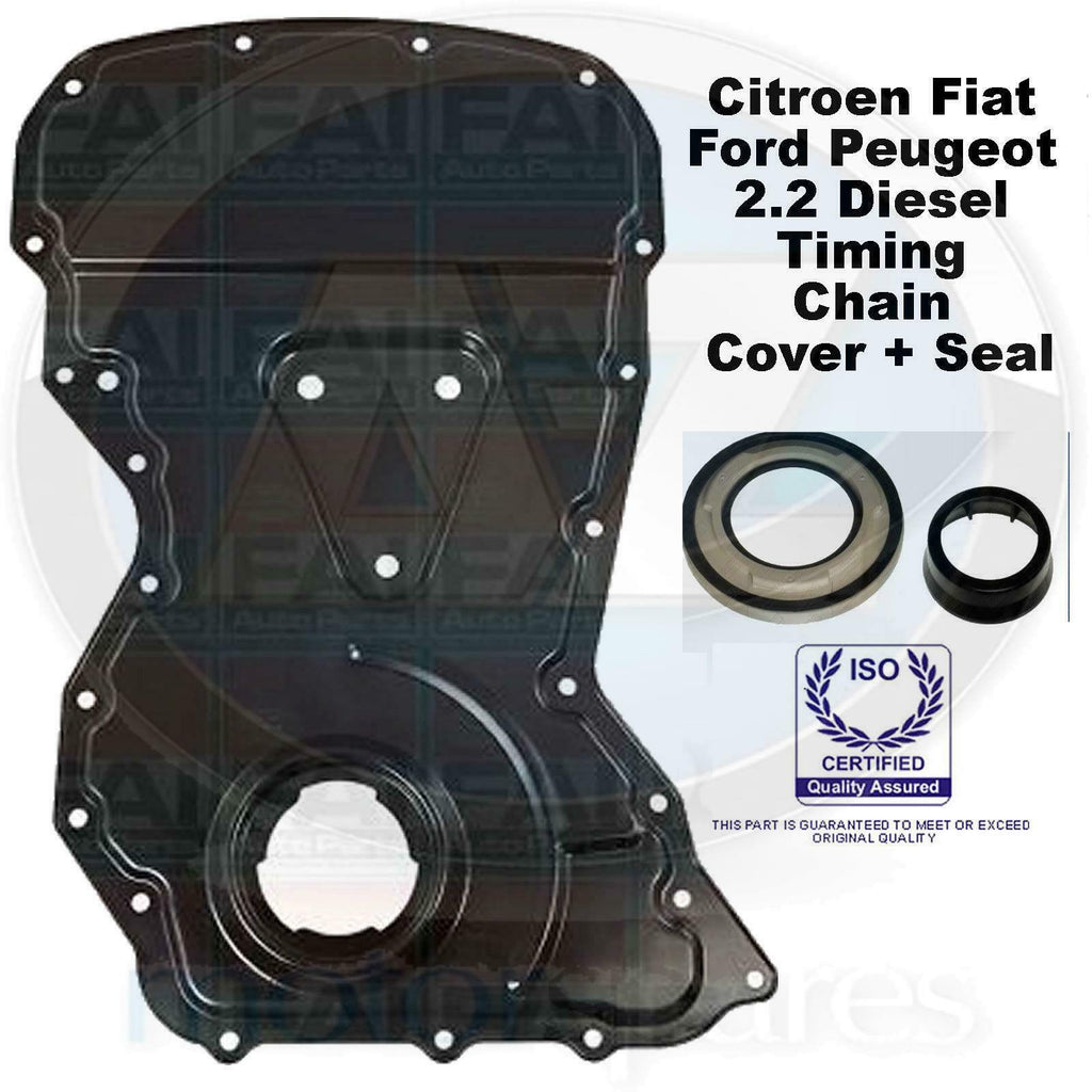 For Relay Ducato Transit Boxer 2.2 HDI TDCI Diesel Timing chain cover + seal new