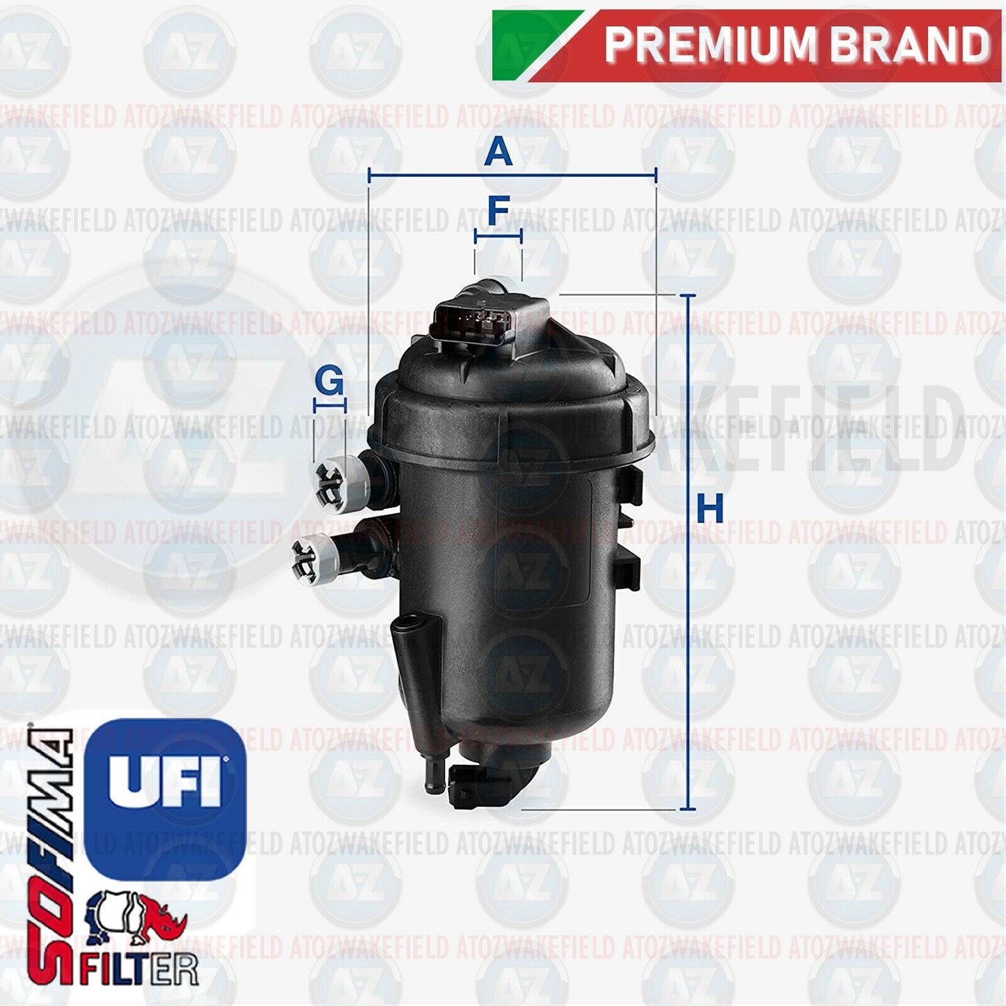 For Vauxhall Zafira 05-14 Fuel Filter Housing 55.152.00