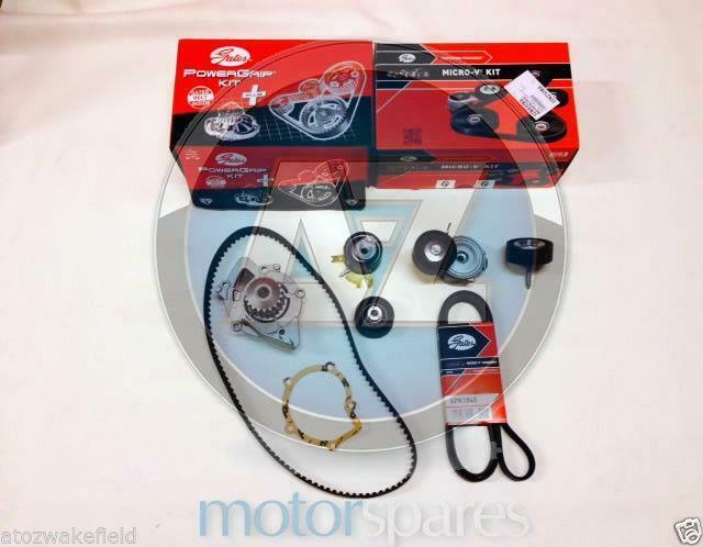 For Mondeo mk4 2.0 tdci Timing Belt Water Pump Drive Fan belt Tensioner kit