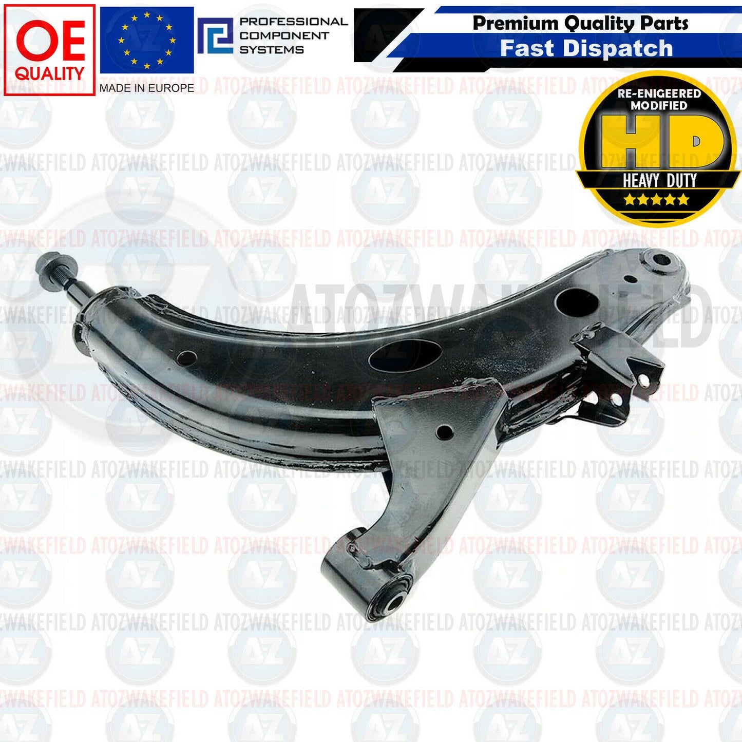 Front Lower Left Right Suspension Control Arms For Subaru Impreza 92-00 *STEEL*