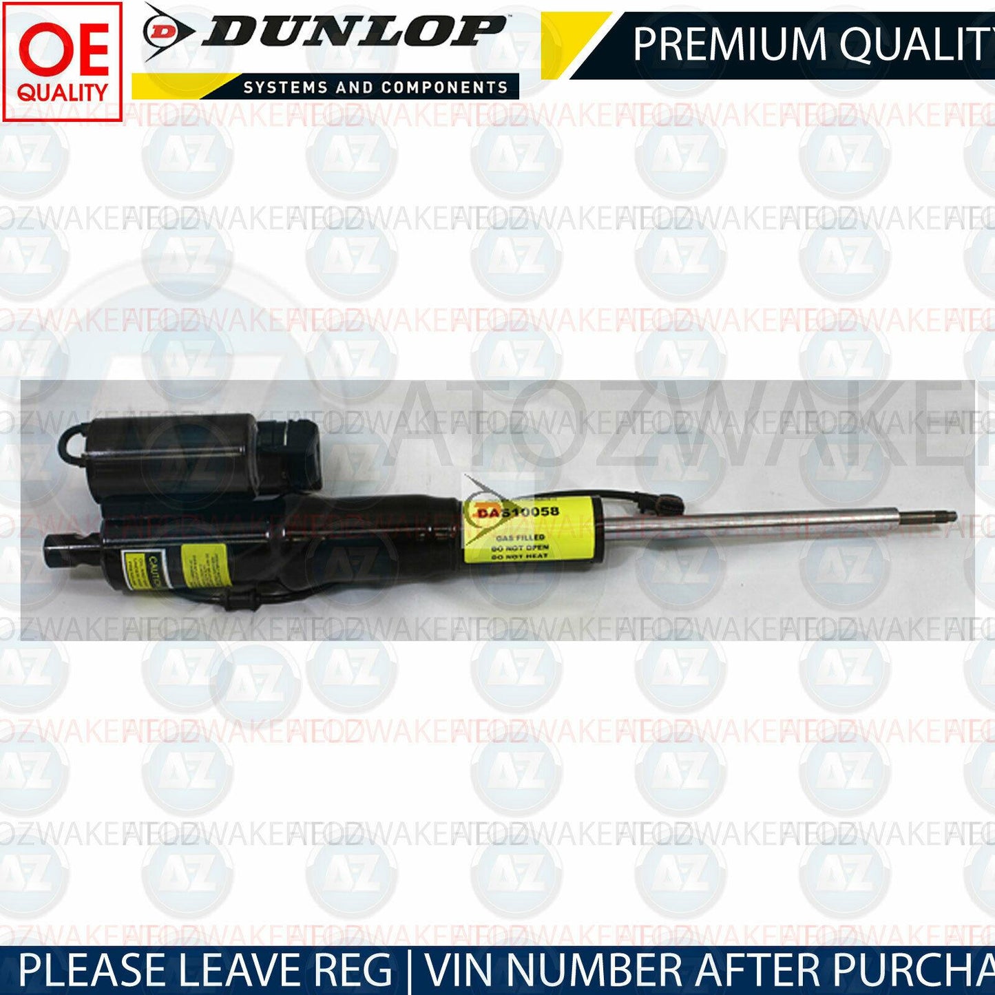 Genuine Dunlop Front Right Air Spring Strut DAS10058
