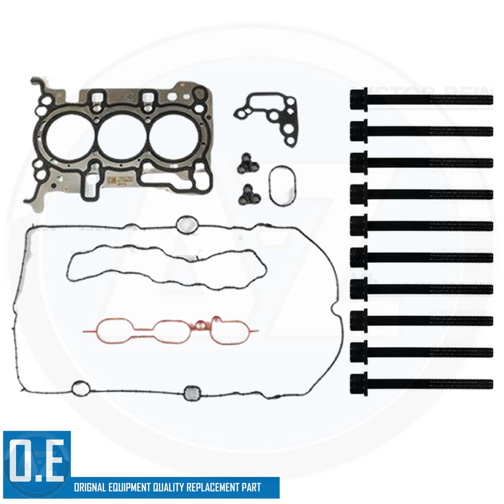 FITS VAUXHALL OPEL ADAM ASTRA K CORSA E 1.0 B10XF B10XFT HEAD GASKET SET & BOLTS